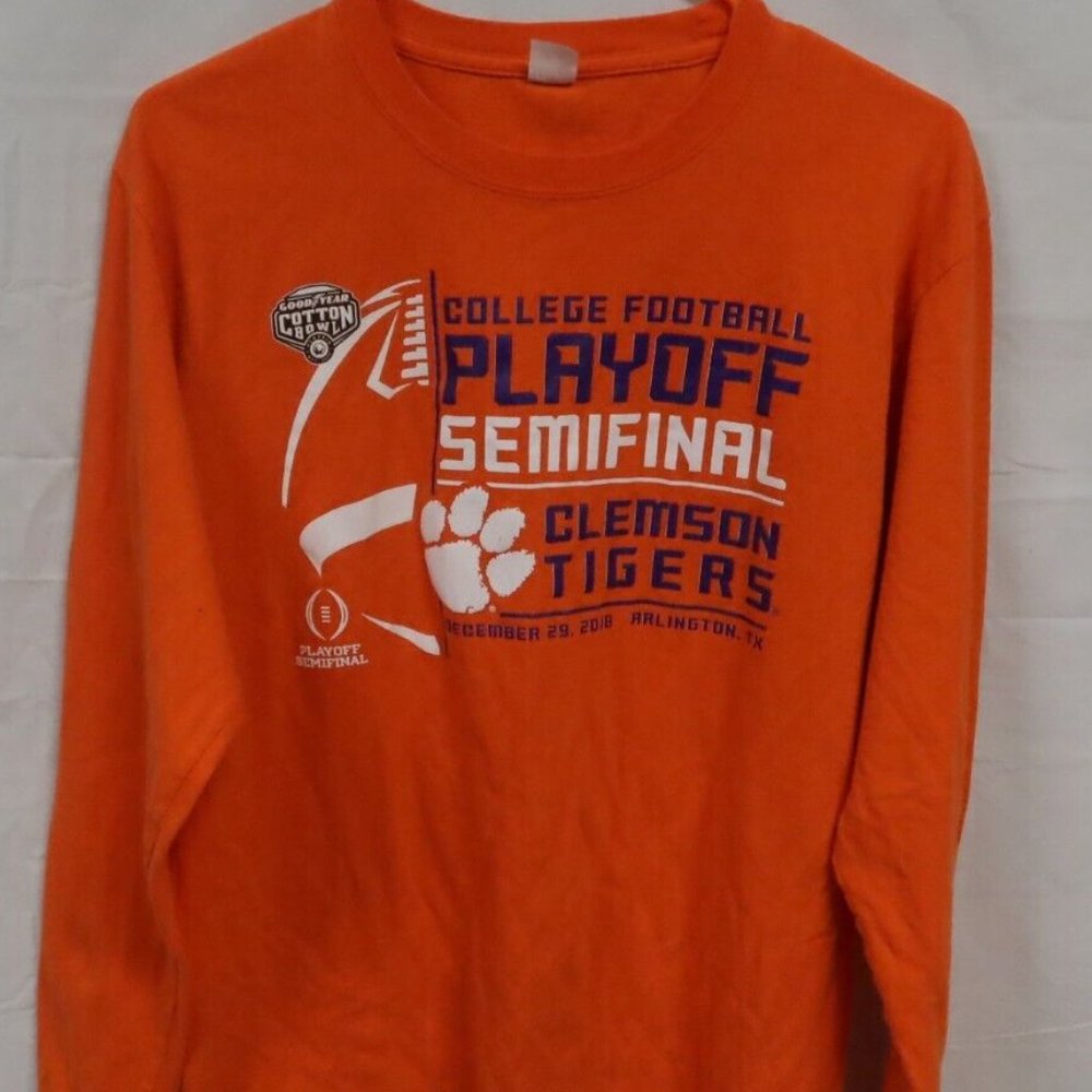 Clemson Tigers CFP 2018 Cotton Bowl Long Sleeve Shirt